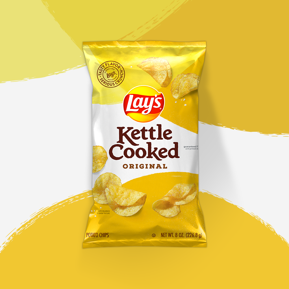 LAY S Kettle Cooked Original Potato Chips